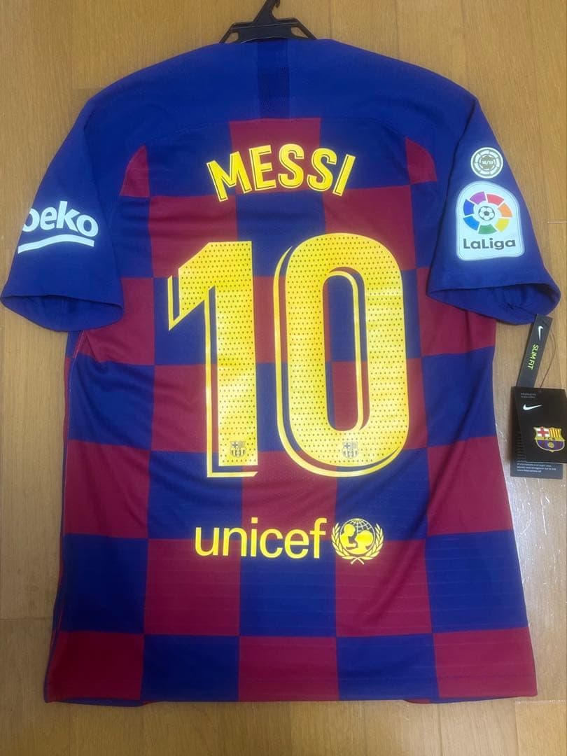 【メッシ着用サイズ】19-20 バルセロナ メッシ　オーセンティックユ