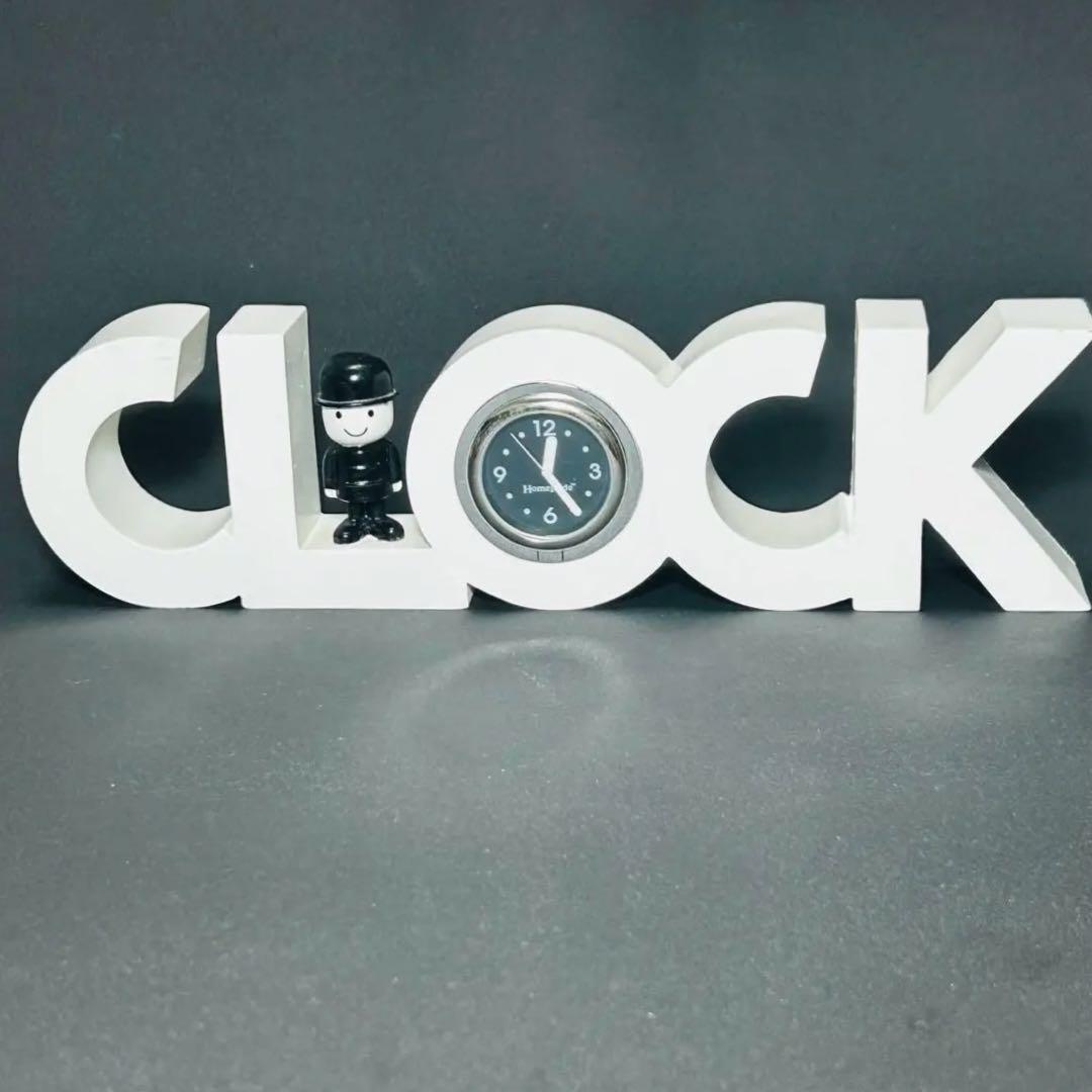 ビンテージpride フレッド君　置き時計　イギリスUK