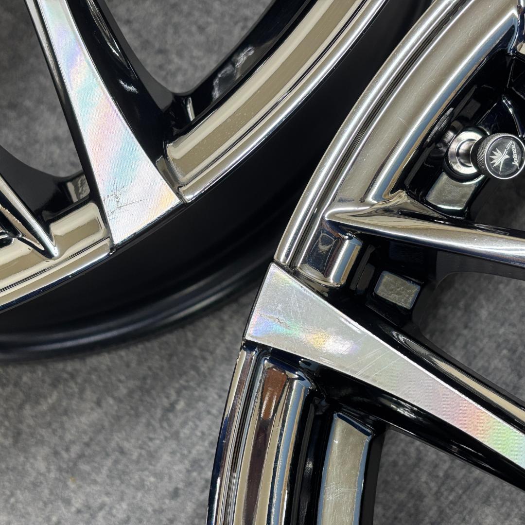 新品タイヤ付 weds クレンツェ ウィーバル クラウン ヴォクシー ハリアー