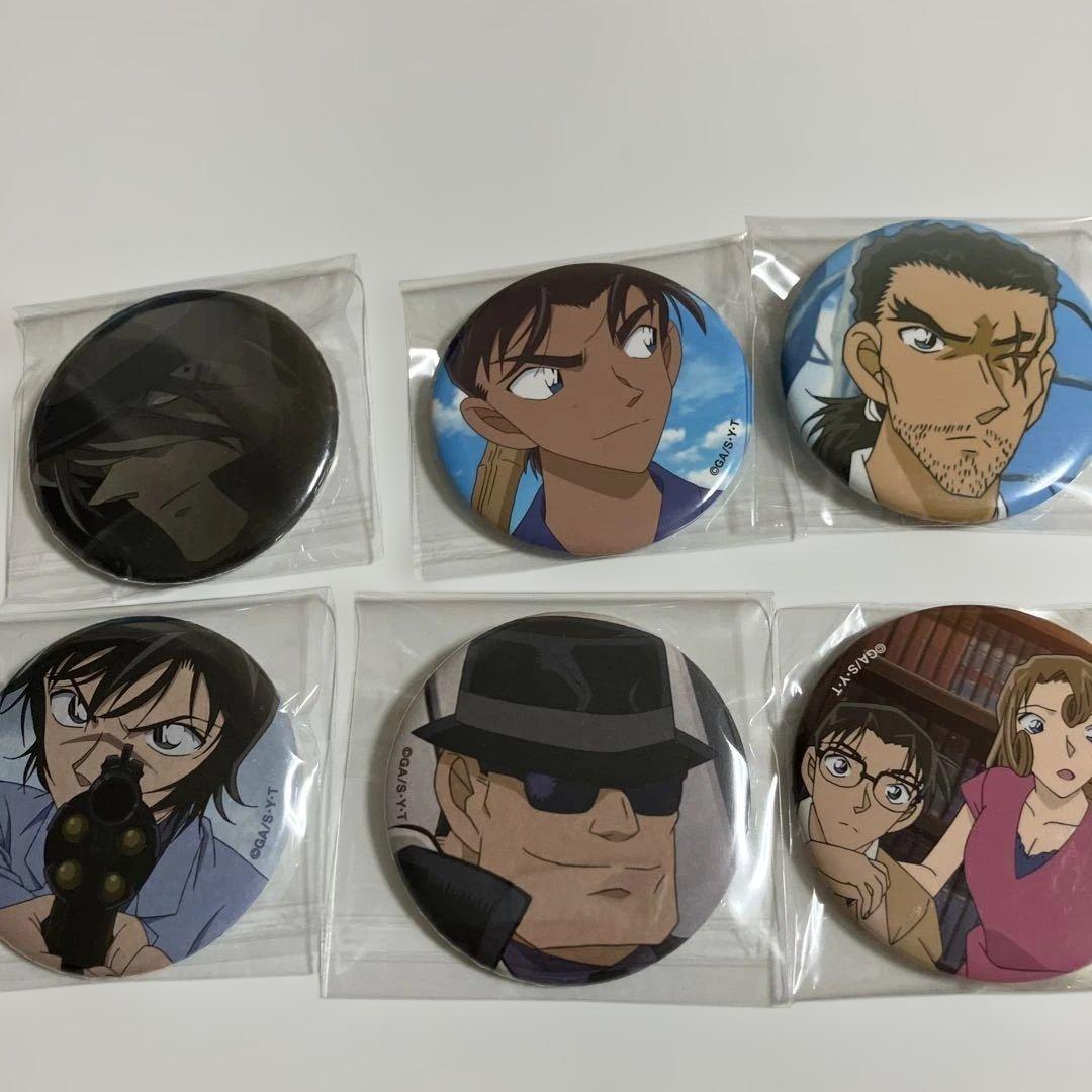 まとめ売り　名探偵コナン 缶バッジ　缶バッチ　アクリルキーホルダーセット　B