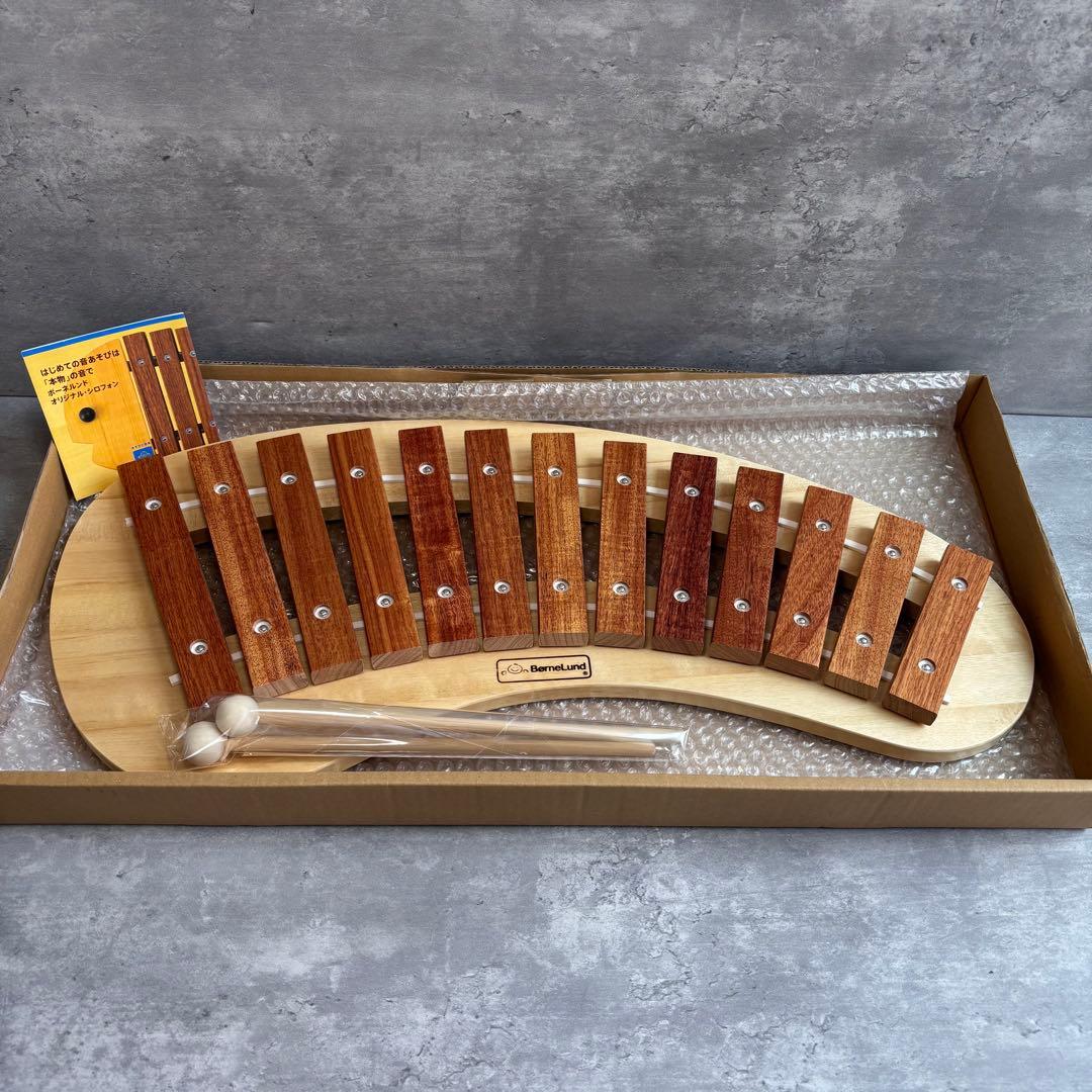 【新品】 ボーネルンド 木琴 パレットシロフォン 木のおもちゃ 楽器 知育玩具