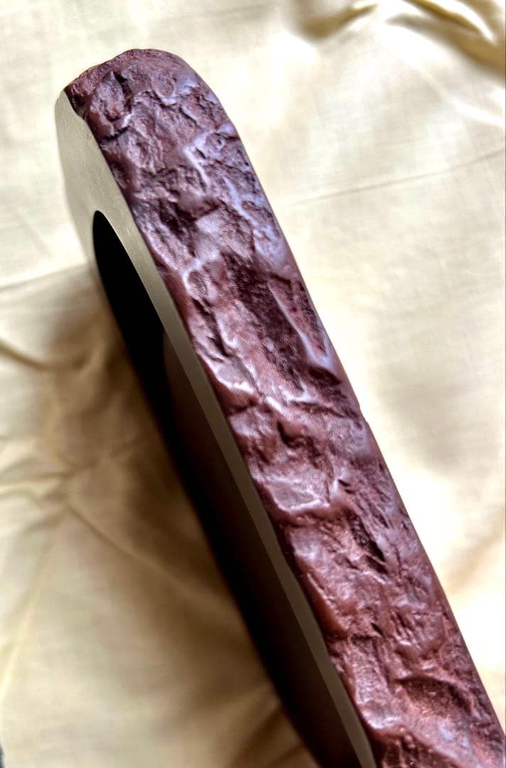 【新品／未使用】赤間硯　名工　堀尾卓司　玉弘堂　共桐箱