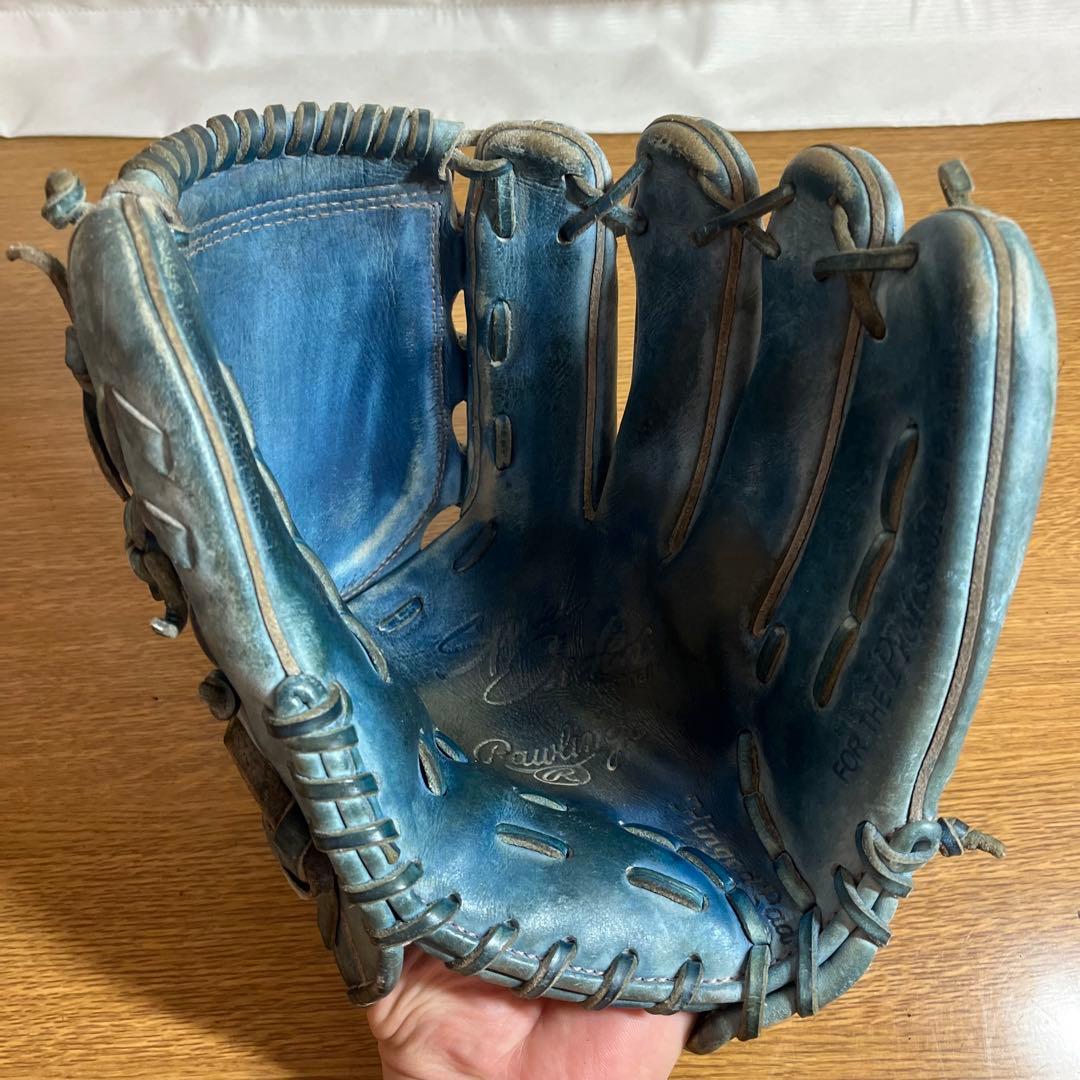 ローリングス 一般硬式 グローブ グラブ オーダー 投手用 良品 キップレザー