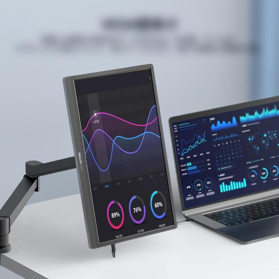 Dragon Touch S1 Pro モバイルモニター 4K 15.6インチ