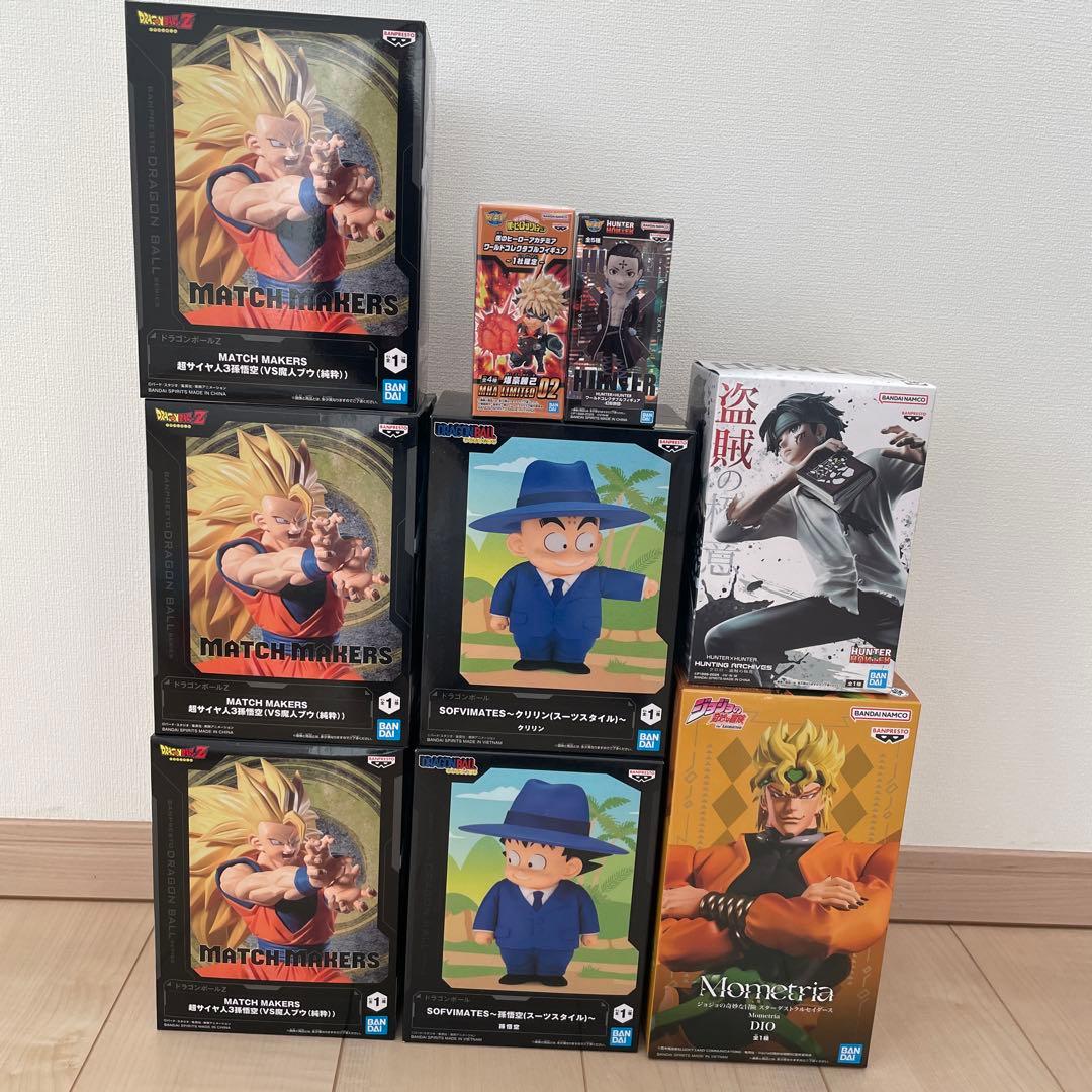 ジャンプ系　フィギュア　まとめ売り　ドラゴンボール　ジョジョ　ハンターハンター