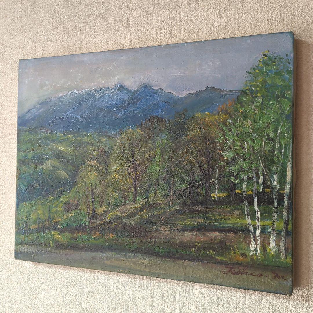 F6号油彩画（額縁なし)No.63