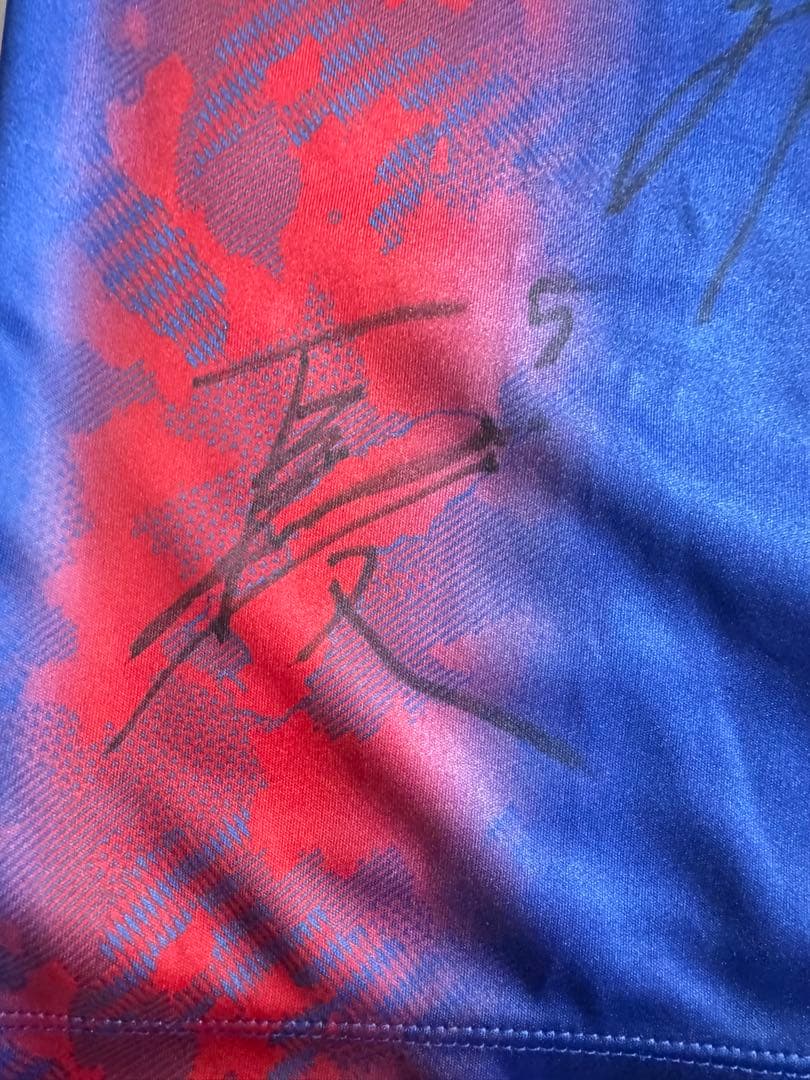 【未使用】FC東京 2024 直筆サイン入り　レプリカ　ユニフォーム