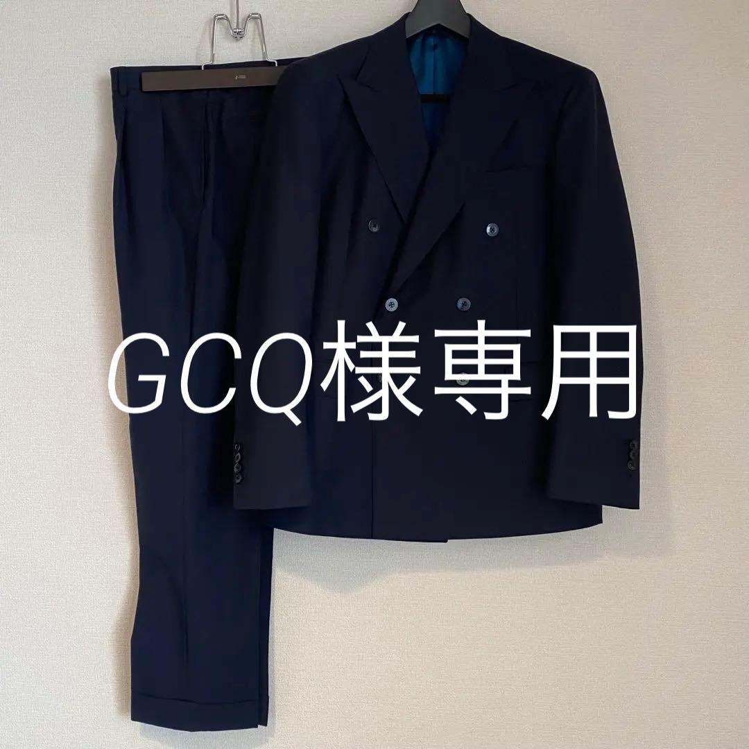 美品★Ermenegildo Zegna ダブルブレストオーダースーツ