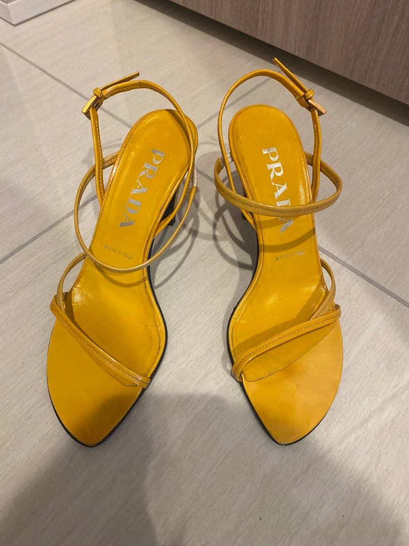 PRADA サンダル　ミュール 35.5