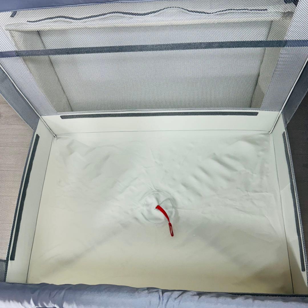 アップリカ ココネルエアー　ベビーベッド グレーベアー