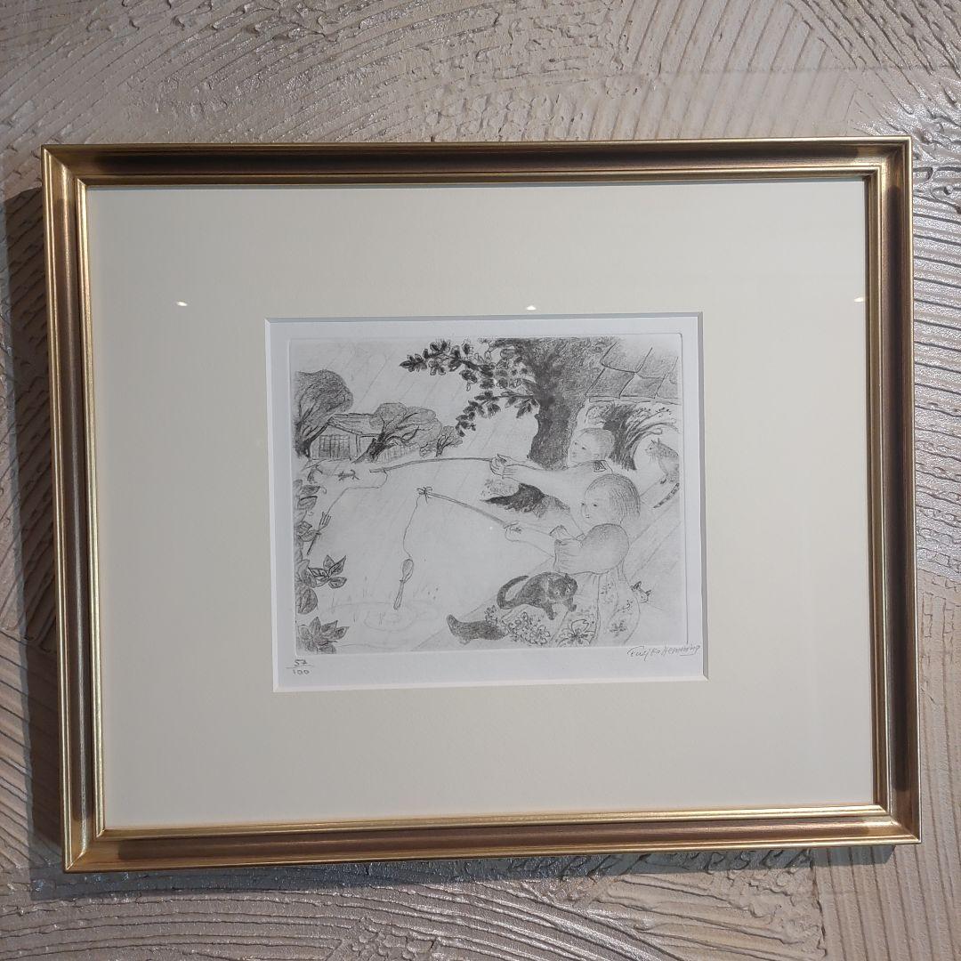 フジコ・ヘミング　絵画　アートリトグラフ　サイン入り