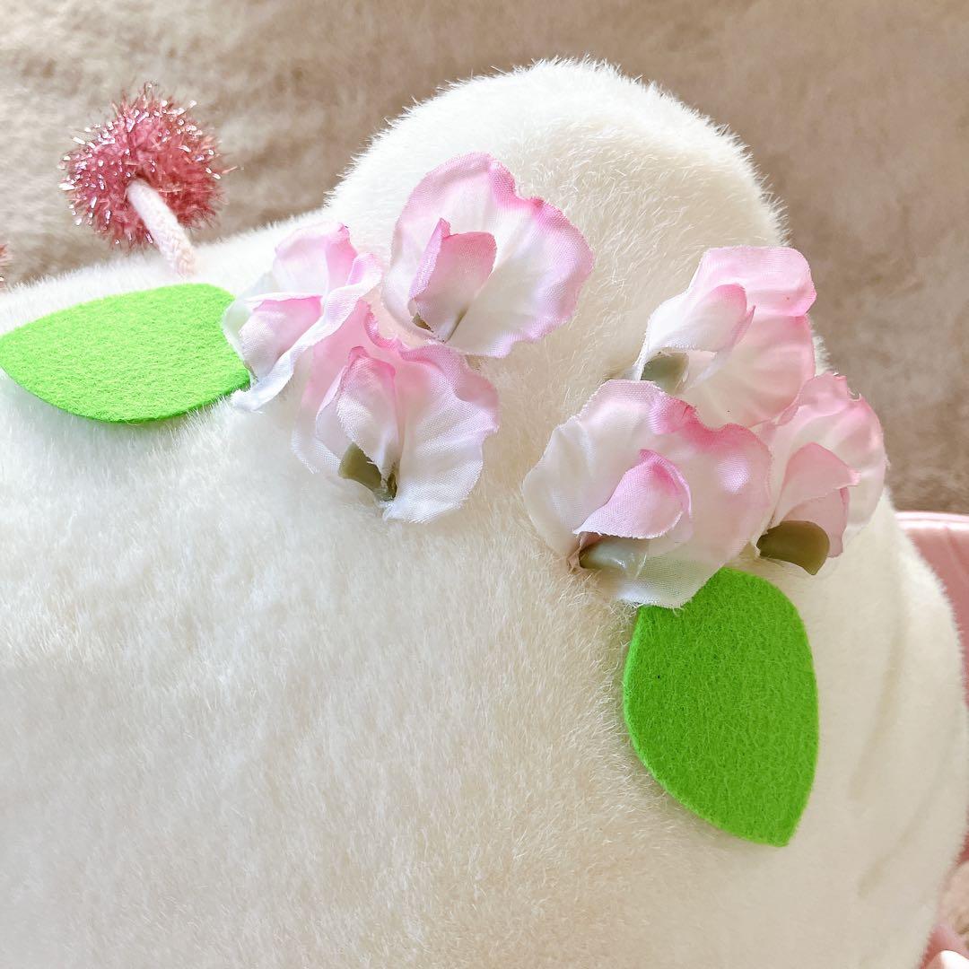 ハローキティ★フラワーフェアリー★スイトピー★特大LLサイズ★ぬいぐるみ★ピンク