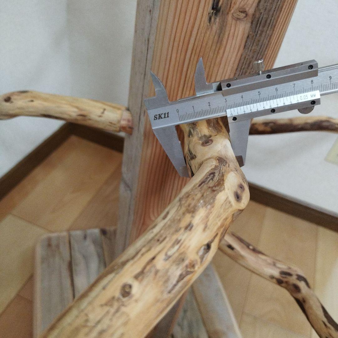 【大型鳥用】くねくね螺旋状♬どっしりバードスタンド