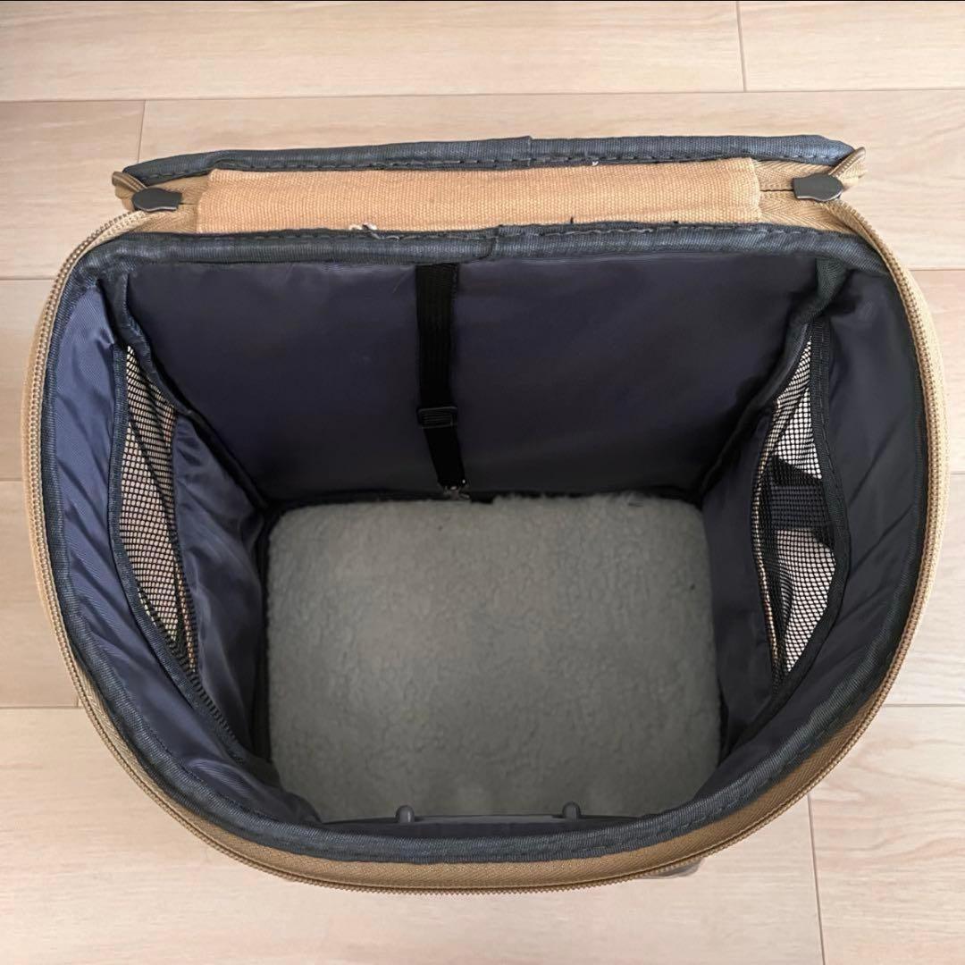 モンシェリ ペット用キャリー リュック ブラウン