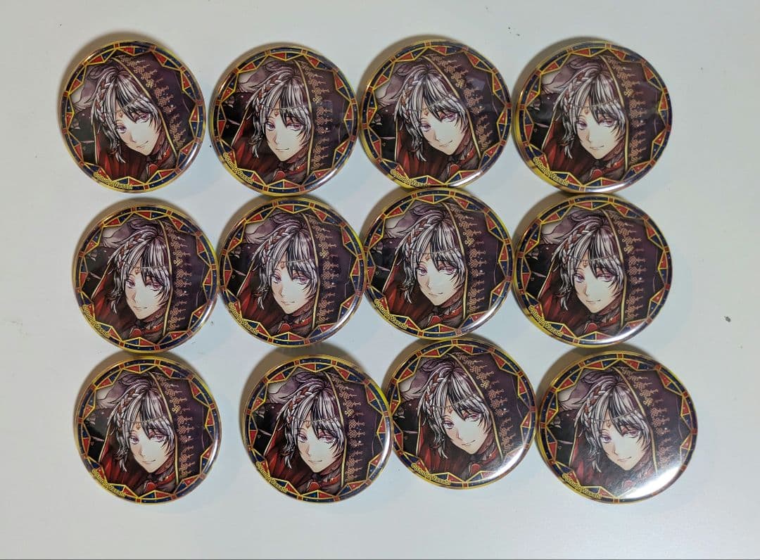 悪魔執事と黒い猫 ベリアン 2ndAnniversary 缶バッジ 12個セット