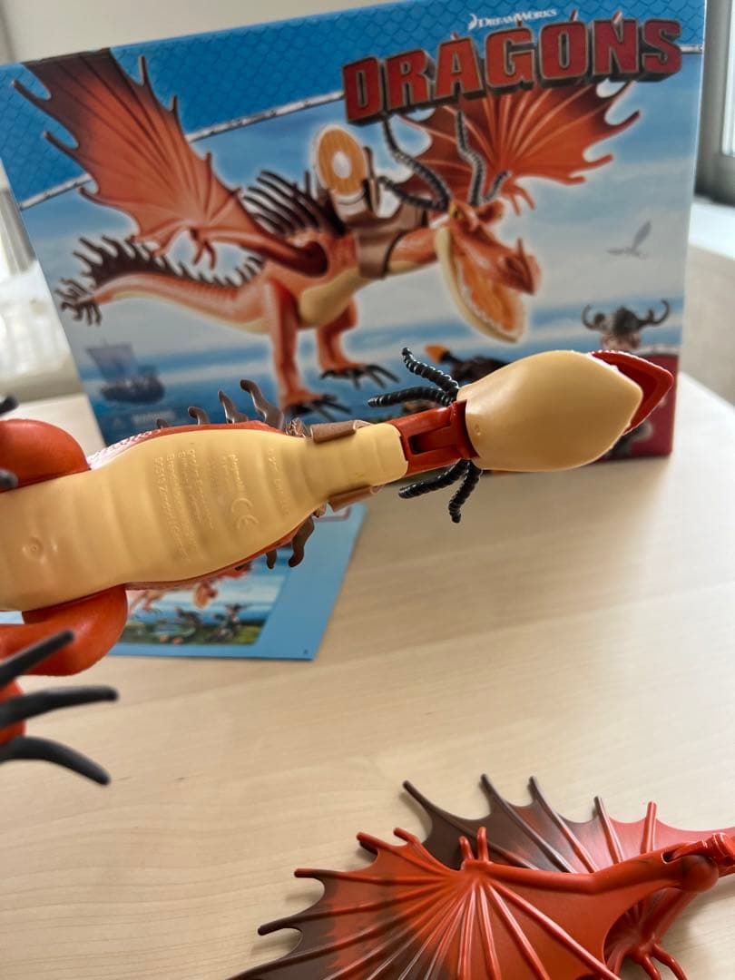 ヒックとドラゴン　プレイモービル　9459 フックファング　スノット　箱あり