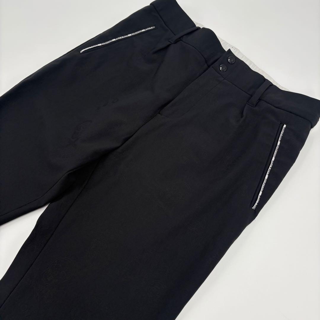 美品　MARK&LONA マークアンドロナ ゴルフパンツ 50(XL) 黒742