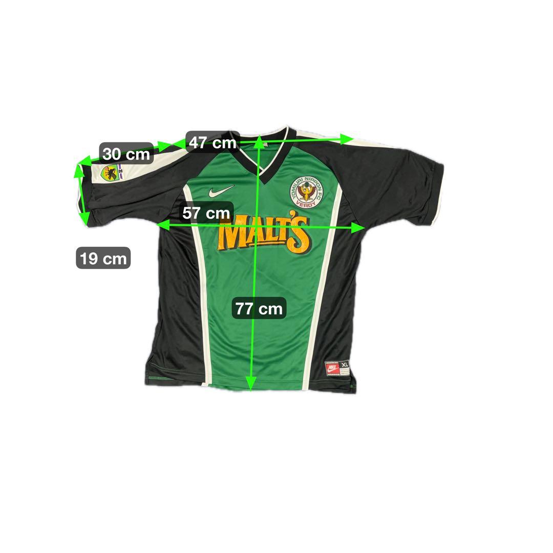 超希少▲90s ナイキ ヴェルディ川崎 ユニフォーム1998 サントリー　モルツ