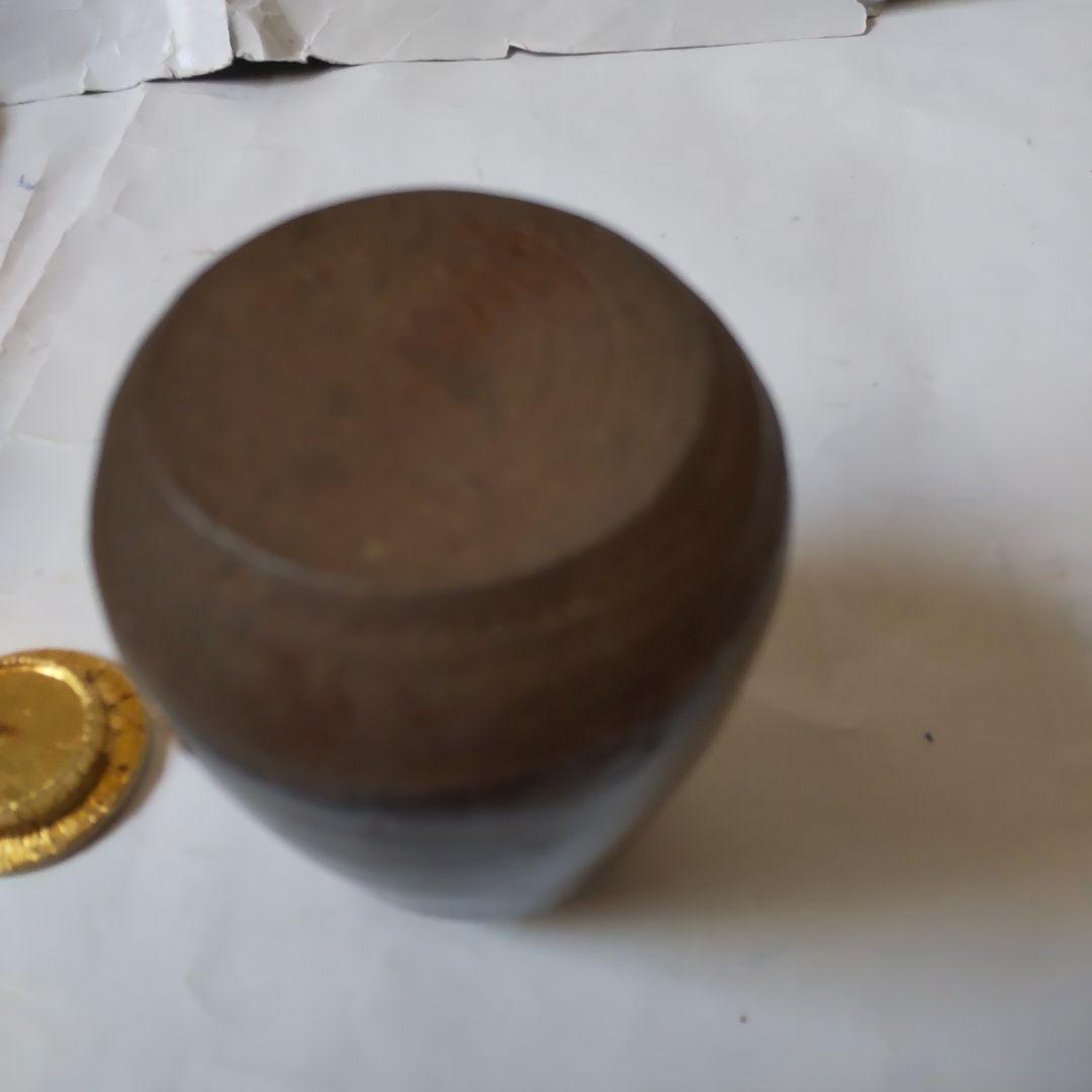 肩衝茶入 尻張茶入 仕覆 四つ目菱緞子 茶道具 木箱 茶入 美品 です。