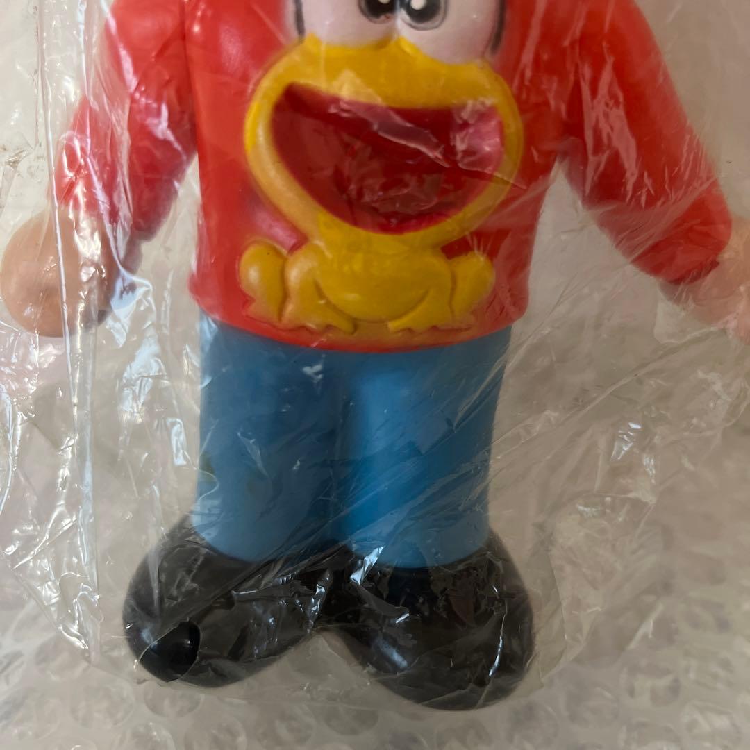 ⚠️デッドストック　ど根性ガエル　ひろし　ソフビ　昭和レトロ　放送当時物