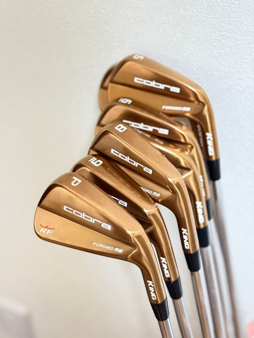 【中古】値下げ激レアCobra Forged MB 4〜PWアイアン7本セット
