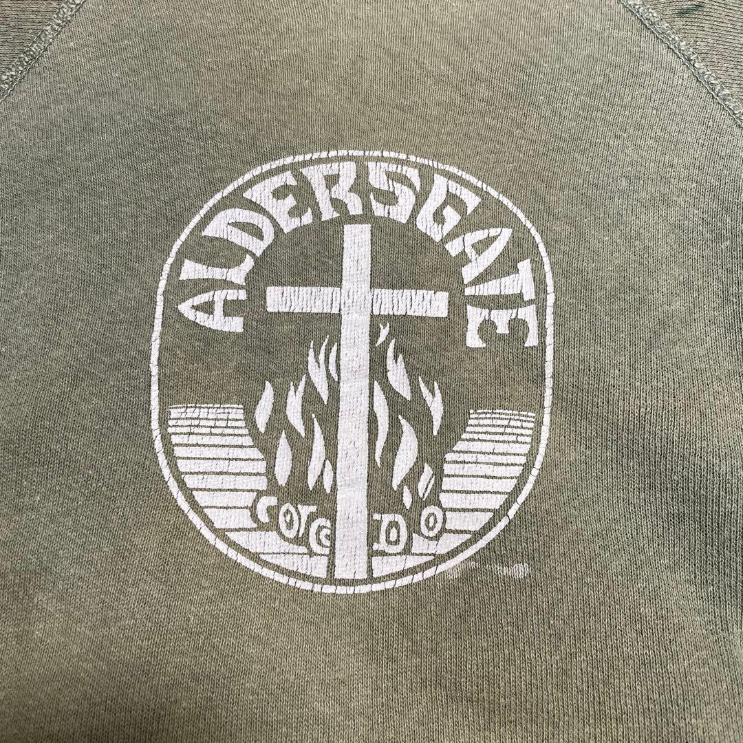 鬼フェード 50～60s vintage フロッキースウェット