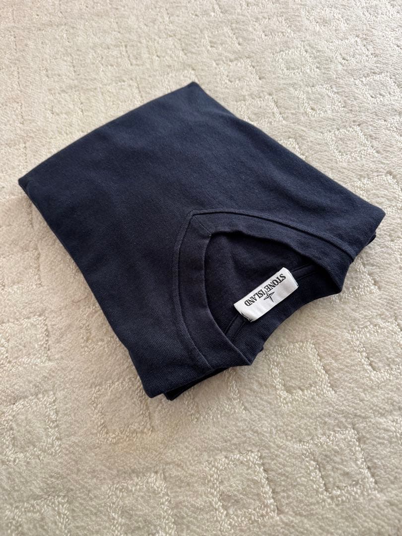 STONE  ストーンアイランド コットン Vネック長袖