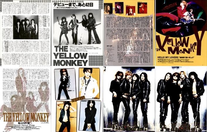 THE YELLOW MONKEY 雑誌 切り抜き 530P ★貴重デビュー前～