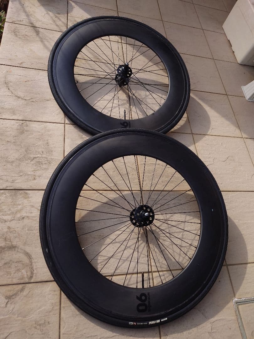 ディープリムホイールセット（ピストバイク）