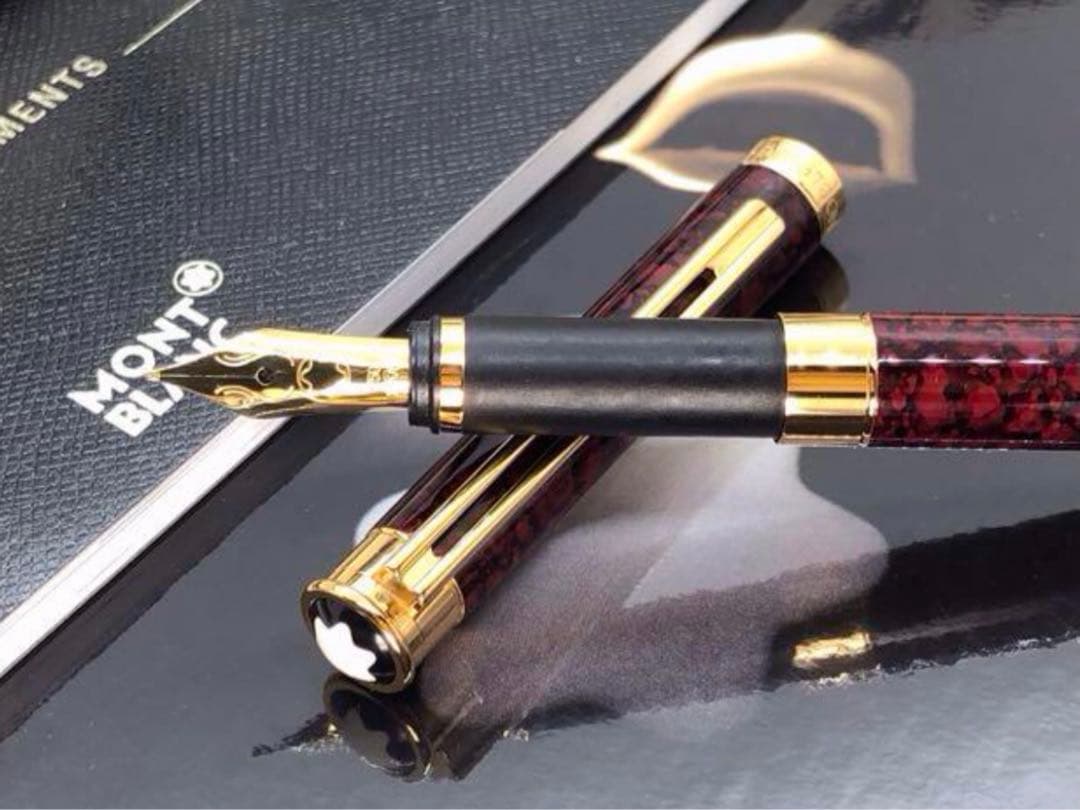 ⭐️金運・幸運を呼ぶパワーストーン⭐️レッド瑪瑙デザイン⭐️モンブラン⭐️ノブレスドゥエ