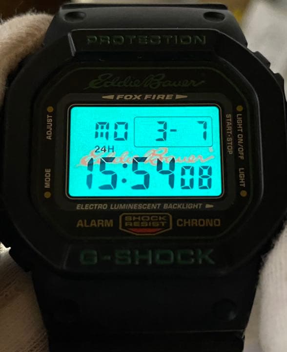 コラボ/G-SHOCK/スピード/ビンテージ/DW-5600/エディーバウアー
