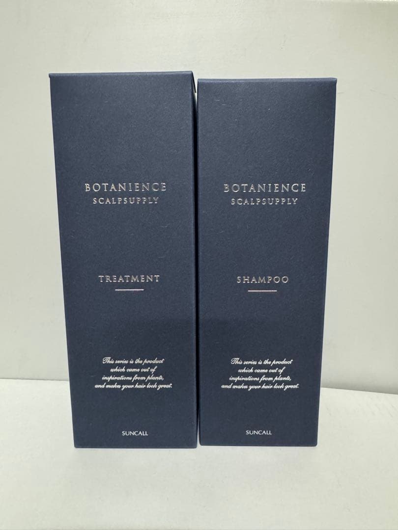 ボタニエンス　スキャルプサプリ　シャンプー500ml　トリートメント500g