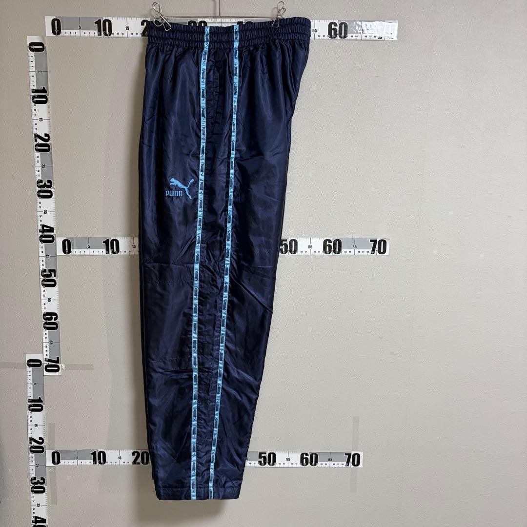 紺色プーマ PUMA 上下セット ジュビロ磐田 ナイロンジャケット L