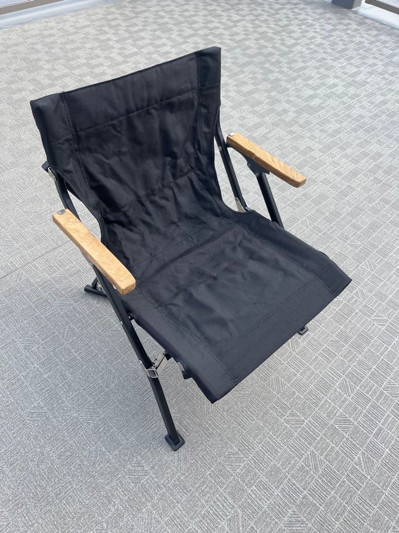 スノーピーク ローチェアショート ブラック 雪峰祭限定