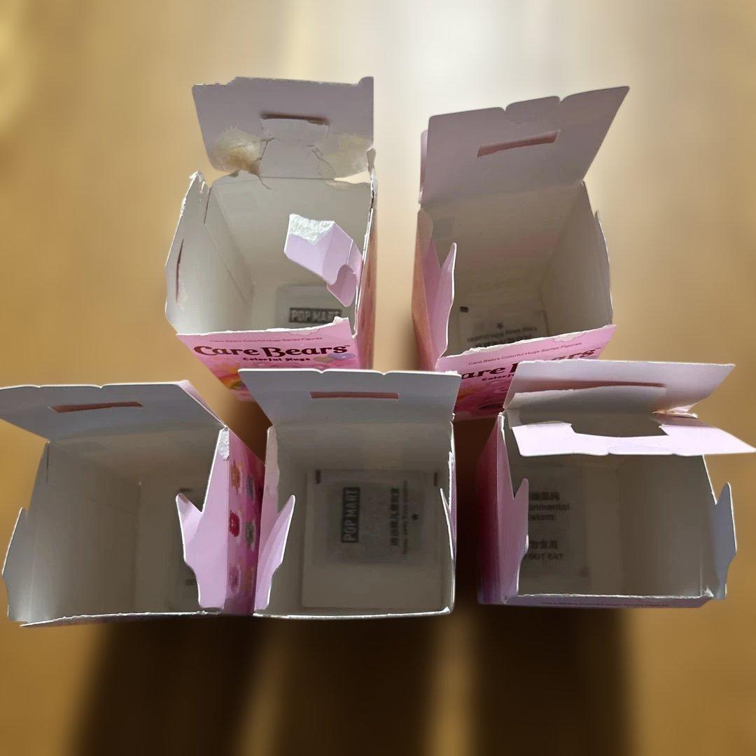 Care Bears Colorful Hugs フィギュア 5個セット