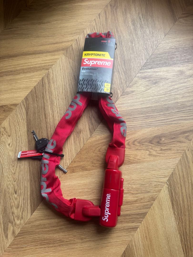 シュプリーム 自転車 鍵 ロック チェーン supreme メンズ