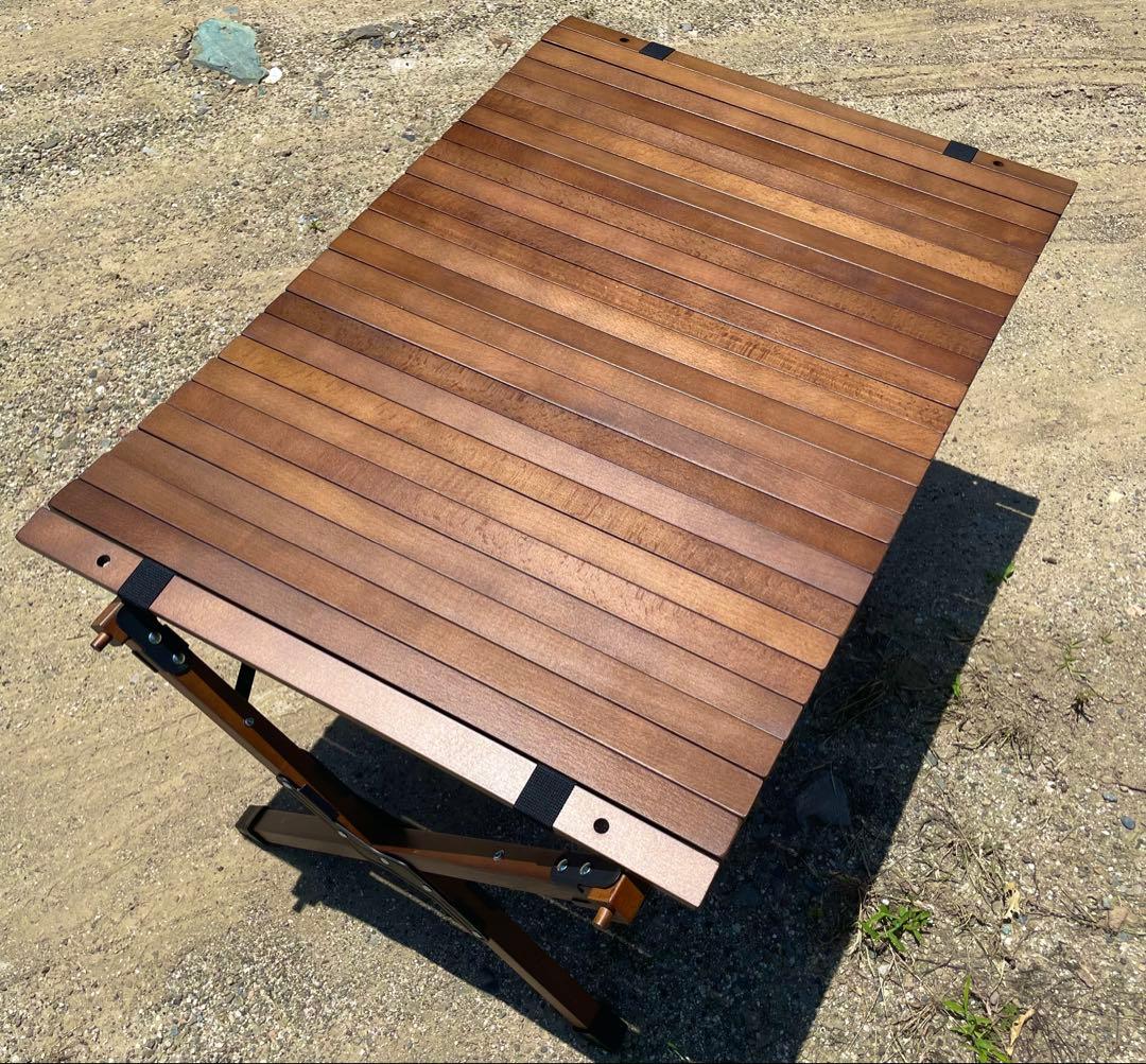 Hilander（ハイランダー） ウッドロールトップ テーブル2 90