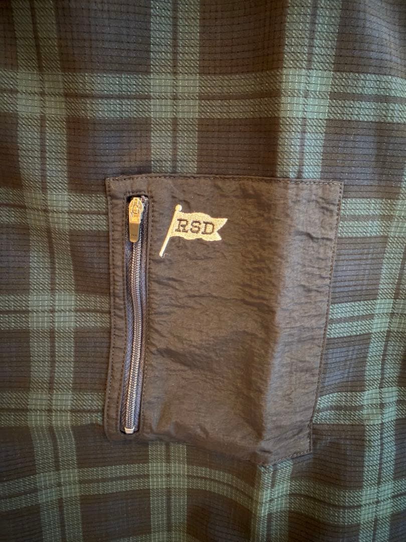 rough&swellチェック柄ノースリーブベスト、ハーフパンツセット