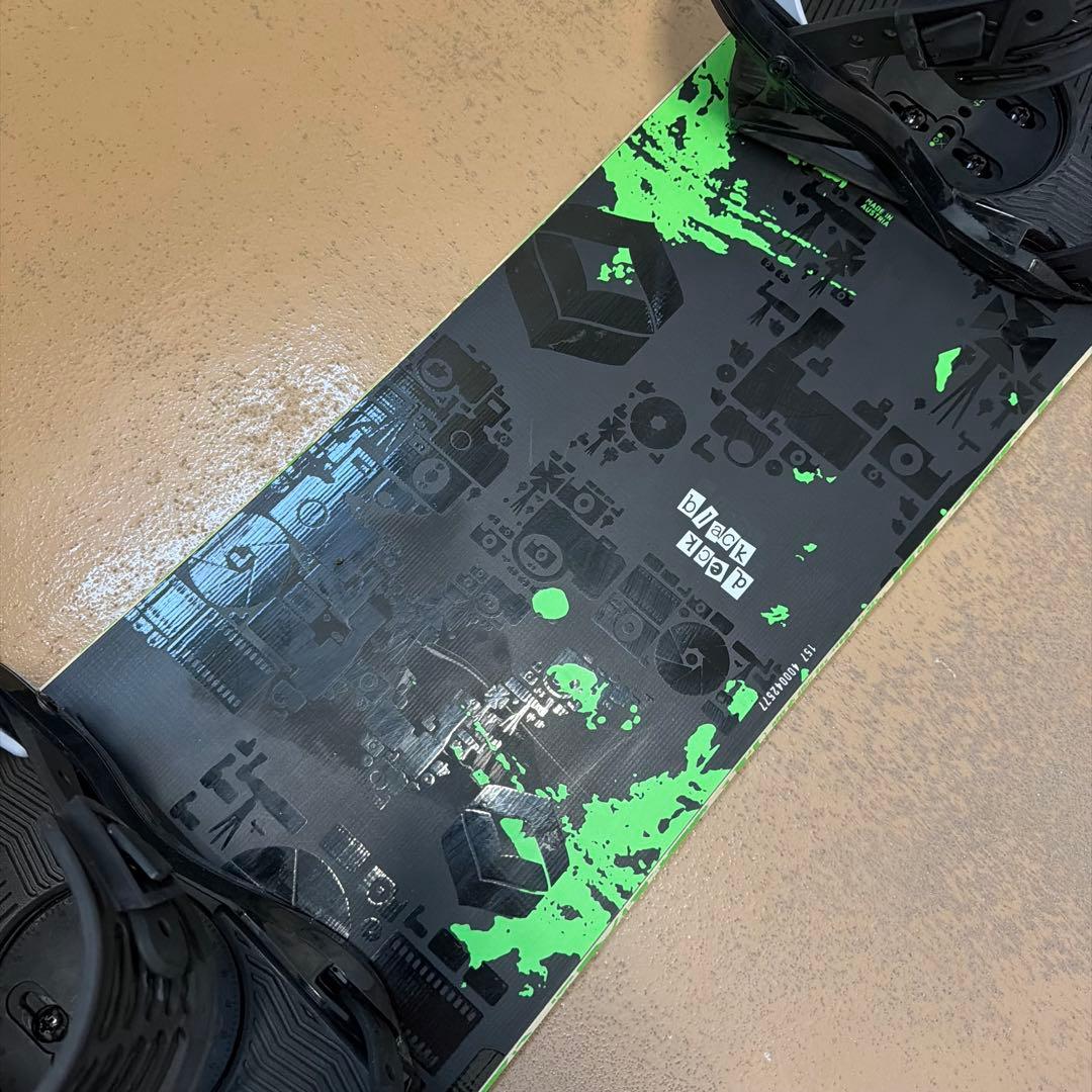 世界的ベストセラー！名機 FTWO BLACKDECK 157 ダブルキャンバー