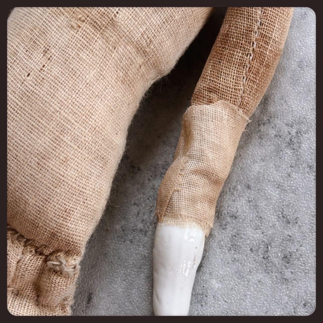 アンティーク チャイナヘッドドール　クラシカルスタイル ビスクドール