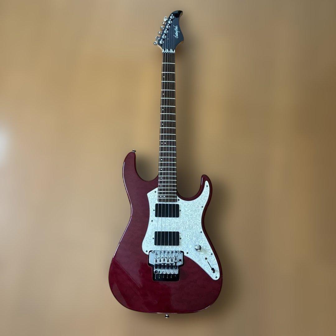 エレキギター ワインレッド ハムバッカー