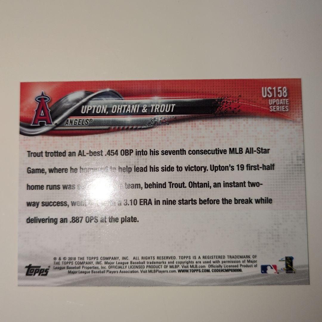 【希少】大谷翔平、トラウトカートカード