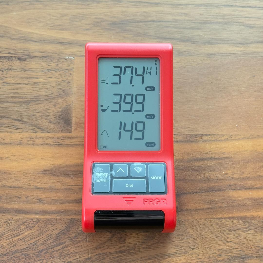 【美品】PRGR HS-120 ヘッドスピード測定器／スイング練習・飛距離アップ