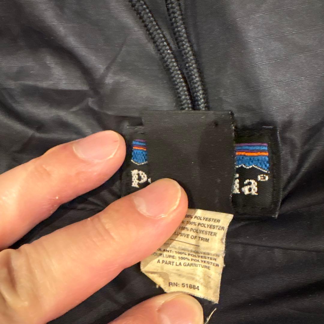 02製 patagonia パタゴニア DAS PARKA ダスパーカー 黒 Ｍ