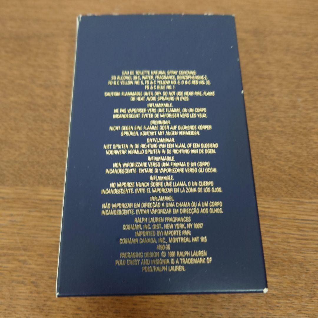ラルフローレン　Polo CREST 香水　オードトワレ