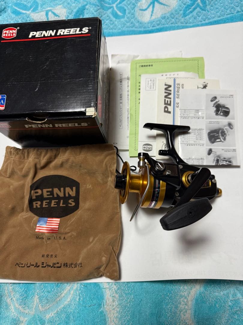 未使用PENN Spinfisher6500SSJボールべアリングラインローラー