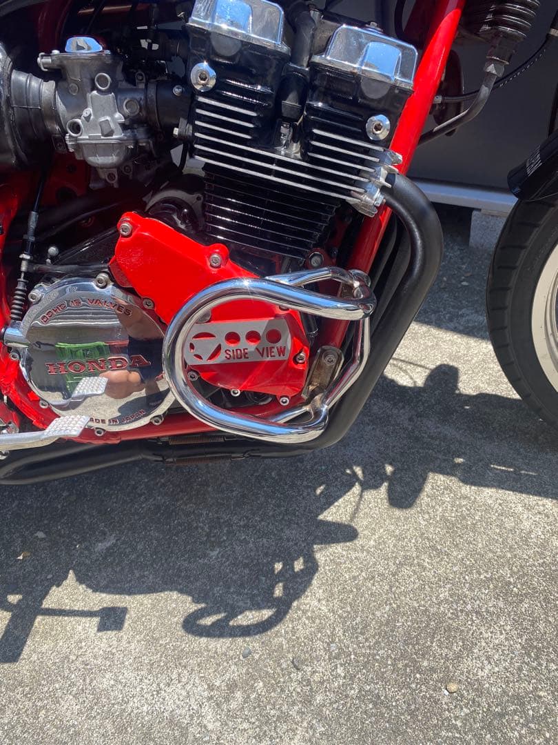 cbx 400 f マーシャルライト　エンジンガード