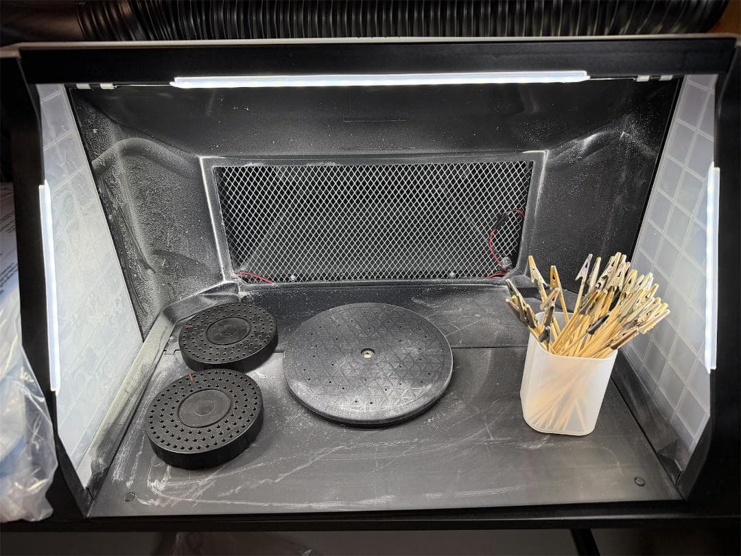 urilife 塗装ブース 換気機能付き フィルター６セット分付き