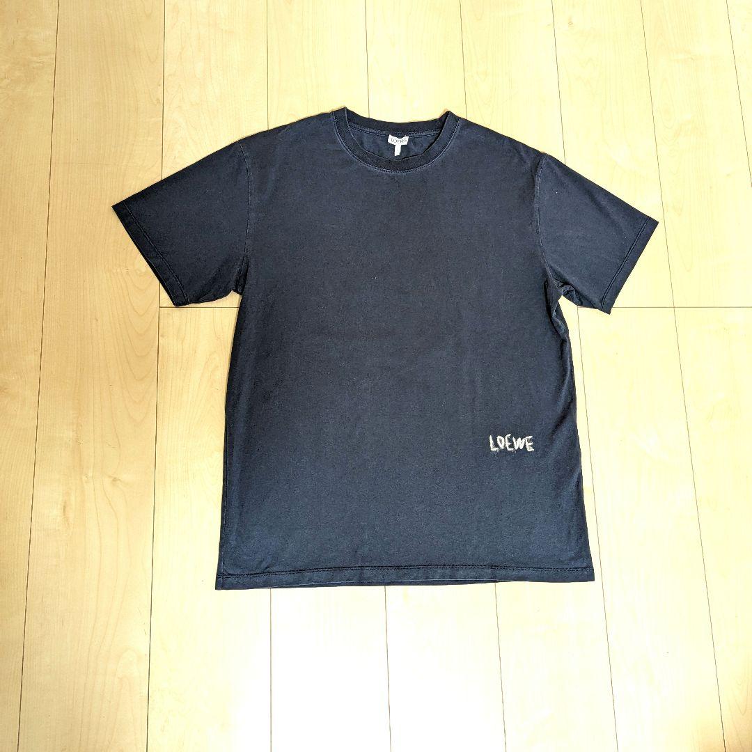 ロエベ　Tシャツ　ネイビー　Sサイズ
