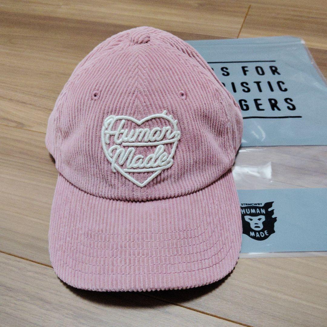 HUMAN MADE コーデュロイキャップ ピンク